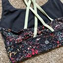 Lululemon  Energy Bra Flowerescent Multi / Lemon Ice Size 4 Photo 5