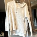 The Comfy Chunky Vanilla Pullover Sweater Oversized Small Popcorn Hoodie Women Small Photo 4