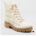 Target Cream Boots Photo 0