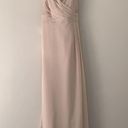 Hayley Paige Occasions  blush formal maxi with lace Photo 0