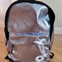 Converse  blue silver Metallic Backpack Photo 0