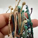 Pura Vida 15 Piece  Bracelet Lot Mixed Bundle Braided Charm Waxed String Beaded Photo 3