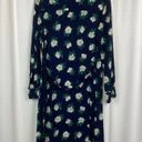 Draper James  Blue Floral Magnolia Shirt Dress Sz.0 Photo 11