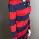 Ralph Lauren  Blue Label Rugby dress red blue stripes crest coat of arms small Photo 4