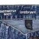 Lane Bryant  Womens Distinctly Boot Jeans Size 10 Ave. Blue Denim Stretch 32X30 Photo 2