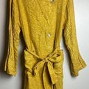 Raquel Allegra Lame Gold Cropped Trench Coat Sz. 0 (US XS 0/2) Photo 2