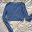 Forever 21 Cropped Blue Top Photo 2