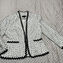 J.Crew Lady Jacket Blazer Black & White Photo 1