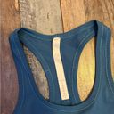 Lululemon  Women Solid Pewter Blue Swiftly Tech Racerback Seamless Tank Top 2 Photo 3