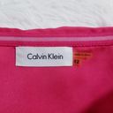 Calvin Klein  Pink Sateen Party Prom Long Gown Photo 13