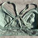 Xhilaration Green Lace Longline Bralette Photo 1