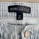 J.Crew  Mercantile Women's High Rise Piper Stripe Skinny Jeans Blue Size 29 Photo 8