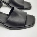 Calvin Klein  Jeans Shoes Women's Size 7.5M Black Leather High Heel Sandals Photo 7