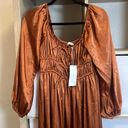 Lush Clothing NWT Lush Lulus Midi Long Sleeve Dress Size Small Photo 2