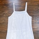 Aura  • Linen Jumpsuit one piece romper overalls white breezy beach minimalist Photo 10