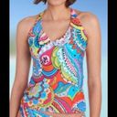 Anne cole New.  multicolored tankini. XS-top/S-bottoms Photo 3