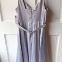 Sequin Hearts Nordstrom Silver High Low Belted Formal Dress, Size 9 NWT Photo 6