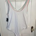 Torrid  Foxy Scoop Neck Ribbed Ringer Bodysuit W-583 Plus Size 3X Photo 7