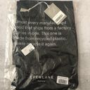 Everlane  The Cupro Blouson Dress Textured Coal Black NEW Photo 2