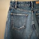 GRLFRND Walk This Way Eva Button Fly Denim A-Frame Gusset Skirt Size 25 - 0 Photo 8