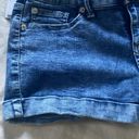 No Bo  Shorts cuffed mid rise back pockets size 9 juniors 8 ladies Photo 2