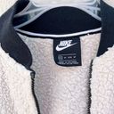 Nike fleece varsity style teddy jacket extra small Photo 1