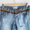 One Teaspoon Awesome Baggies Aztec Santa Cruz Low Waist Studded Sz 25 Photo 4