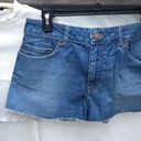 Roxy New Women’s  Raw Hem High Rise Denim Shorts Photo 0