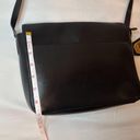 Ralph Lauren Vintage Y2K  Genuine Leather Bramley Messenger Black Crossbody Bag Photo 9