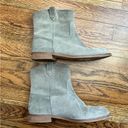 Madewell  The Pull On Boot in Techno Grey Suede Leather Women’s Size 7.5 Photo 2