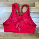 Athleta  Red Underwire Sports Bra 34 B/C Photo 2