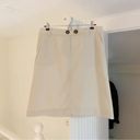 BCBGirls Vintage Y2K Linen Pencil Skirt in Oyster Size 8 Photo 3