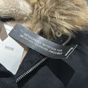 H&M NWT  X Divided Pile-lined parka Jacket Black Removal Fur Black SZ-8 Photo 10