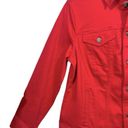 Talbots NWT  Red Denim Jacket X Photo 6