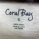 Coral Bay  Lake Dock Painting Slub Knit Tee White Multi S Photo 8