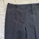 Lafayette 148 New York Pants Straight Leg Trouser Wool Blend Black Petite 10 Photo 4