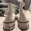 Converse White Hightop Sneakers Photo 7