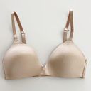 Krass&co [True & .] Uniform Nude Wirefree Padded T-Shirt Bra Wireless Size Small S Photo 0