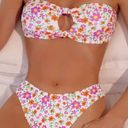 Boutique Multi-Colored, Floral, Bandeau, Bikini Photo 3