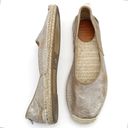 Rag and Bone  Georgie Silver Platinum Espadrille Slip-On Shoe Women’s Size 39.5 | 9 Photo 1