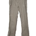 The North Face  Nylon Hiking Pants Women's 8 Long Beige Roll Up Leg T150-T550 Photo 0