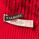 Talbots  lambs wool blend cable knit hat/beanie and scarf Photo 4