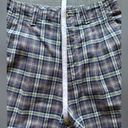 Northern Reflections Vintage purple plaid high waisted shorts size 24 Photo 4