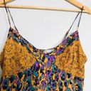 Free People  Little Dreams Printed Lace Camisole Photo 3