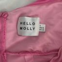 Hello Molly One Shoulder Pink Dress Photo 3