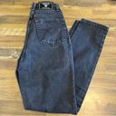 Versace  Jeans Couture Vintage Black Denim Jeans Mom High Waisted Straight Medusa Photo 1