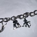 Disney  Couture Kingdom Aladdin Princess Jasmine Charm Bracelet Silver Tone Photo 4