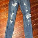 American Eagle Size 0 Next Level Stretch Distressed Jeans Photo 0