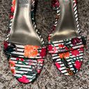 Worthington NWT  Floral Strappy Wedge Sandals Photo 2