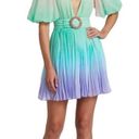 Rococo  Sand Emi Ombré Pleated Mini Dress Photo 4